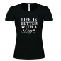 Preview: Shirt "Life is better"