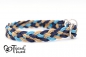Preview: Zugstopp-Halsband, flach S-M, Farben frei wählbar