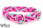 Zugstopp-Halsband, flach L-XL, Farben frei wählbar