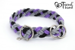 Zugstopp-Halsband, flach M-L, Farben frei wählbar
